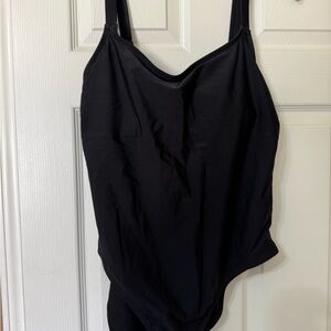 Hurley Black One-Piece Swimsuit XXL